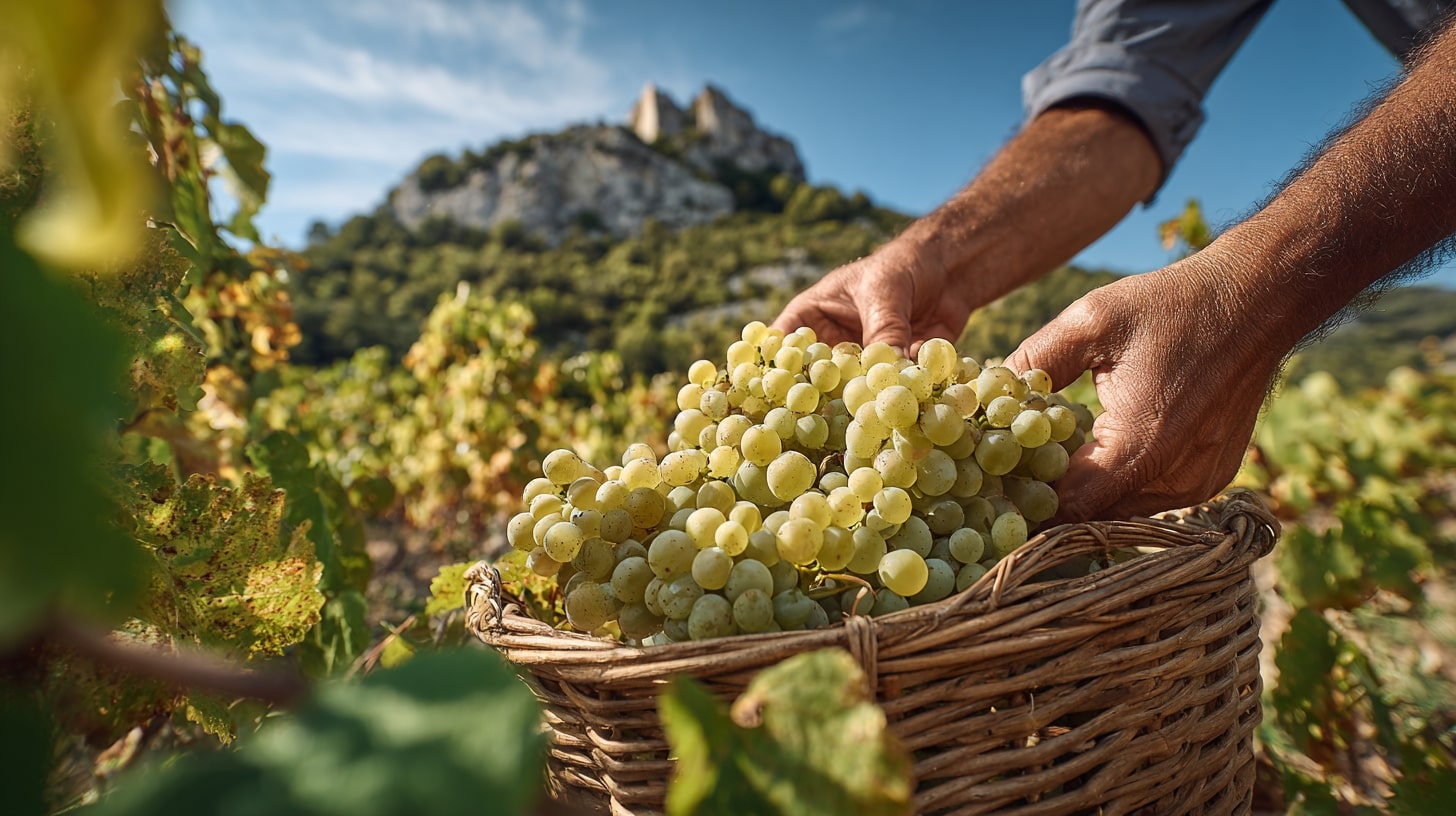 Vignobles du Mâconnais et ses grands vins blancs en Bourgogne